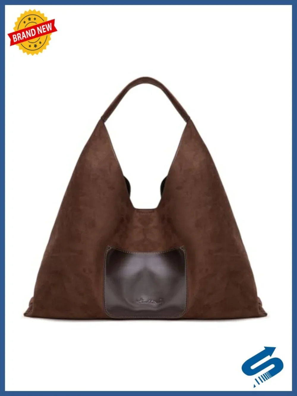 Large Suede Hobo Bag Women Western Fringe Shoulder Purse